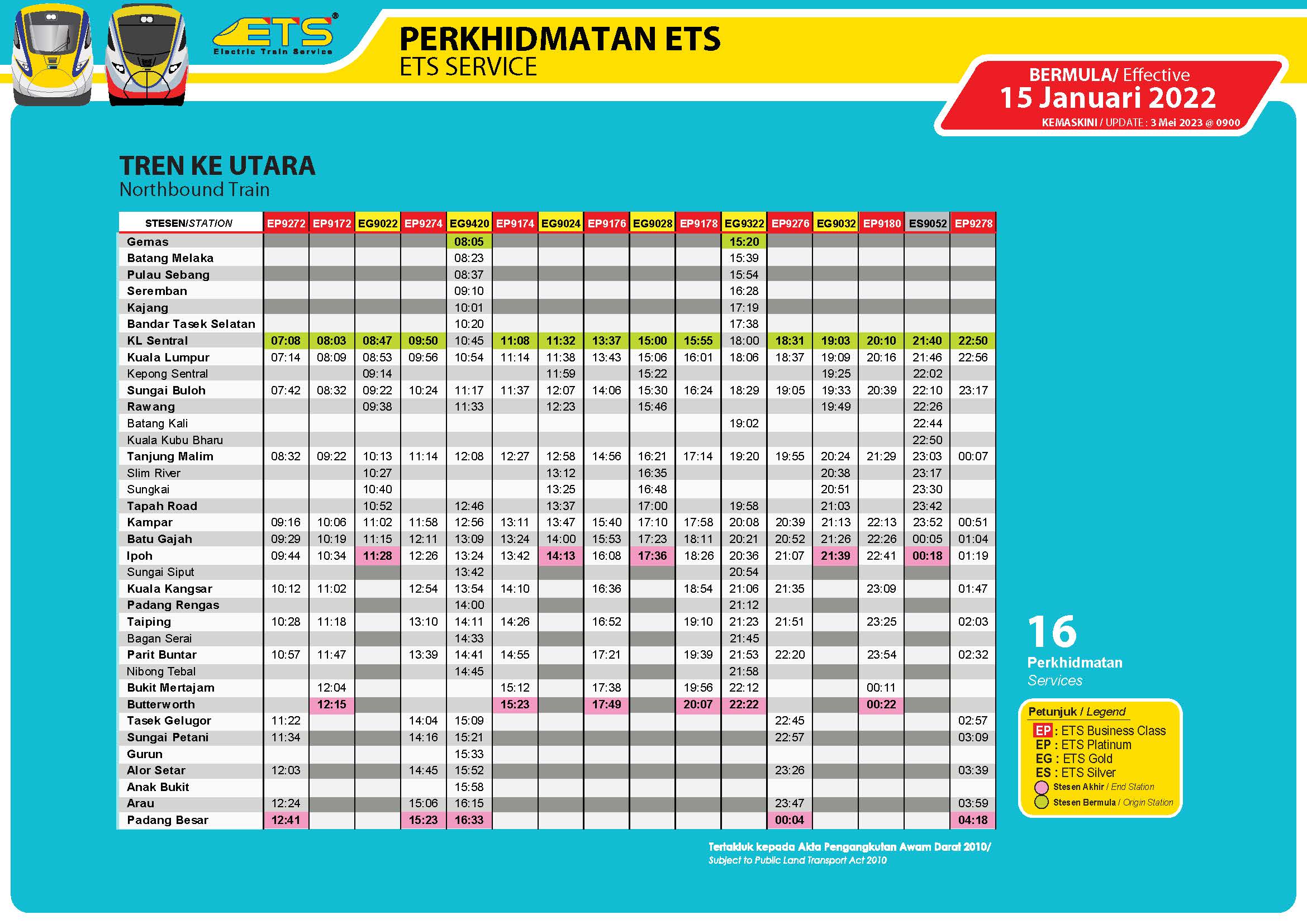 ETS Train Schedule Jadual-Tren-32-ETS-15Jan2022-Update_Page_1
